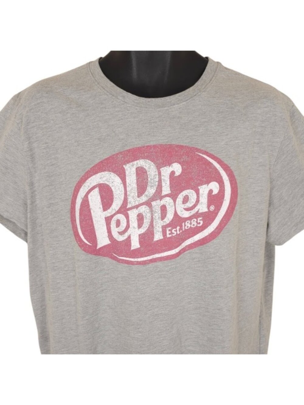 Dr Pepper T Shirt Womens Size 2XL Gray Soda Snack Tee